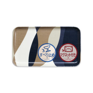 TATSU-CRAFT マグネットトレー SS 21.5cm ウェーブ すべり止め付き [Tk1039]