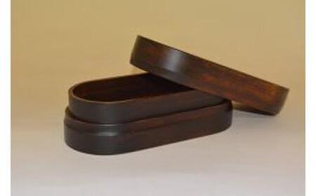 ◇紀州桧弁当箱 タイプ2 DBRナノコート[TN6]