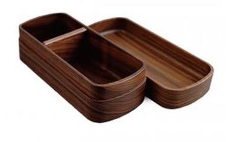 ◇銘木弁当箱 ウォルナット ナノコート[TN11]