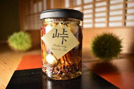 ナッツの蜂蜜漬[峠プレミアム 爛(RAN)]〜熊野古道 峠の蜂蜜×ナッツ