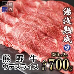 湯浅熟成 熊野牛 ウデスライス 700g