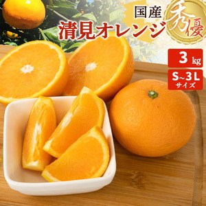 清見オレンジ 秀優 3kg S〜3Lサイズ