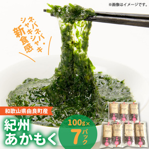 紀州あかもく(由良町産)100g×7パック(2024年産)