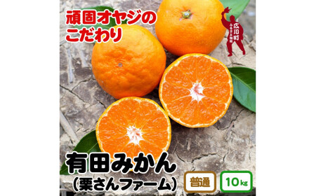 ▼有田みかん約10kg　頑固オヤジのこだわりみかん ※2024年11月中旬～2025年1月上旬頃より順次発送予定 【krf004-r-10】