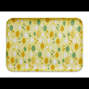 友禅染和紙トレー M 33cm 2枚セット オータムリーフ イエロー タツクラフト 【Tk274】【ttcf086】