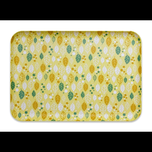 友禅染和紙トレー L 39cm 2枚セット オータム リーフ イエロー タツクラフト 【Tk279】【ttcf089】