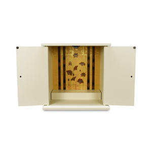 タツクラフト 紀州塗り ミニ仏壇 小 白練 【Tk291】【ttcf101】