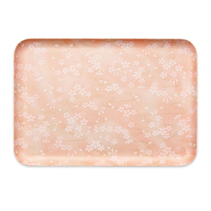 タツクラフト 友禅和紙トレー L 39cm 2枚セット 桜 流水紋 【Tk318】【ttcf127】