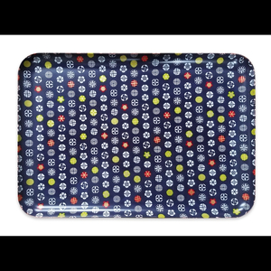 タツクラフト 友禅和紙トレー L 39cm 2枚セット 小花 小紋 【Tk324】【ttcf133】