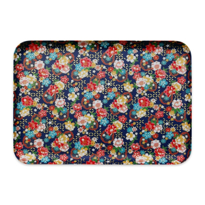 タツクラフト 友禅和紙トレー L 39cm 2枚セット 桜 牡丹文 【Tk329】【ttcf138】