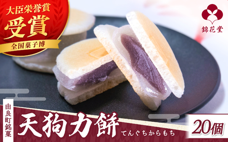 [敬老の日までにお届け!]老舗の味 天狗力餅20個入 和菓子 敬老の日[knkd001-kr]