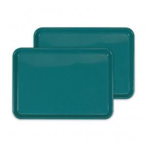 カラフルピノトレー M 33cm ターコイズブルー 2枚組 タツクラフト [Tk47]