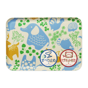 TATSU-CRAFT マグネットトレー M 33cm どうぶつ すべり止め付き ［Tk1085］