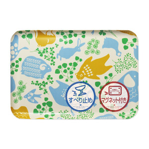 TATSU-CRAFT マグネットトレー L 39cm どうぶつ すべり止め付き ［Tk1116］