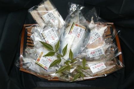 鯛入り梅塩干物と湯浅醤油みりん干し7品種11尾入りの詰め合わせ[和歌山の近海でとれた新鮮魚][TM66]