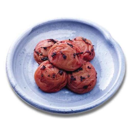 しそかつお梅干し（はちみつ入り）７００ｇ〔化粧箱入り〕《紀州南高梅》