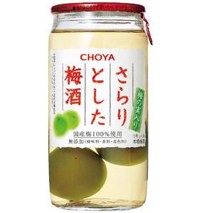 The CHOYA さらりとした梅酒(梅の実入り) 160ml×30本 [MG85]