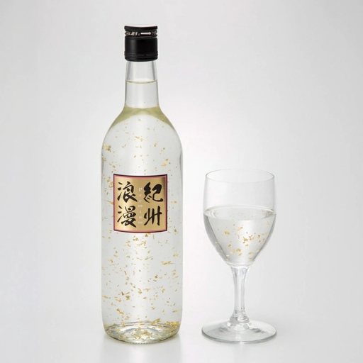 [金箔入り]本格梅酒 紀州浪漫 720ml / みなべ町 紀州南高梅 南高梅 梅酒 お酒 うめ酒 アルコール リキュール ギフト プレゼント 贈り物 誕生日 お祝い[sjm006]