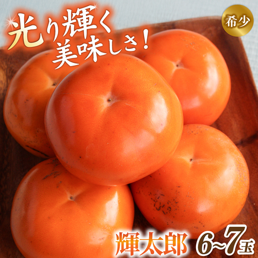 輝太郎 6〜7玉入り★2026年9月中旬〜10月上旬頃発送予定★|柿 輝太郎 フルーツ 果物 [A-frks176]