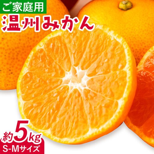 温州みかん ご家庭用 5kg S-Mサイズ GOGO農園