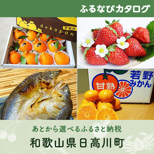 【有効期限なし！後からゆっくり特産品を選べる】和歌山県日高川町カタログポイント