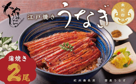 [うなぎ専門店やまのうち]江戸焼き うなぎ 蒲焼き 2尾