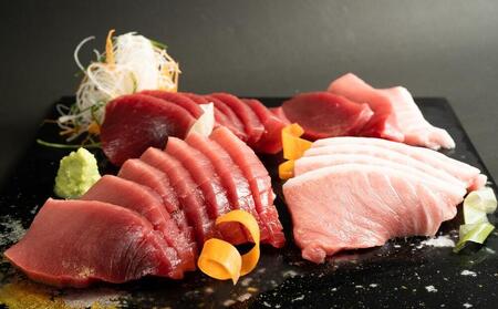プレミア和歌山認証品 本マグロ（養殖）トロ＆赤身セット　500g［KS12］