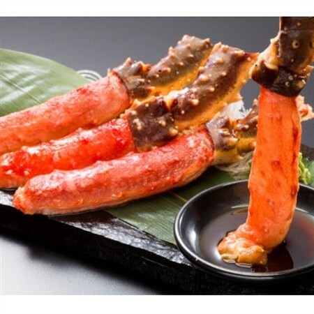 お刺身OK!生冷凍本たらば蟹ポーション 約1kg しゃぶしゃぶ・焼きガニ用[配送不可地域:離島]