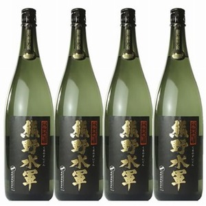 1升瓶[4本セット]本格米焼酎 熊野水軍 1800ml×4本 /尾崎酒造(C003)