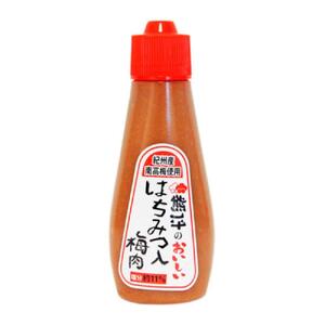 紀州南高梅使用 熊平のおいしい はちみつ 入 梅肉 塩分 約11% 約120g × 3本セット