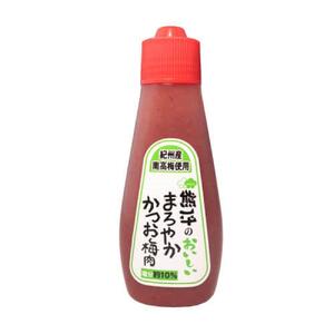 紀州南高梅使用 熊平のおいしい まろやか かつお 梅肉 塩分 約10% 約120g×3本セット