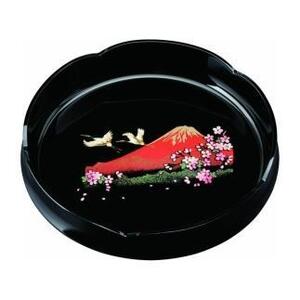 梅型菓子鉢 8.0寸一富士二鶴三桜[YG77]