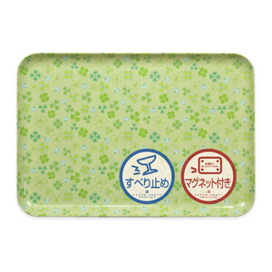 TATSU-CRAFT マグネットトレー L 39cm クローバー すべり止め付き [Tk1107]