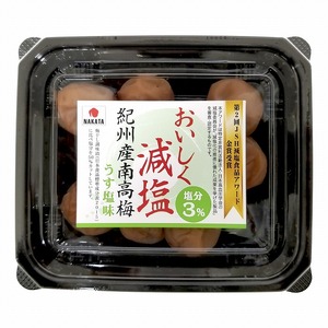 紀州産南高梅[おいしく減塩 うす塩味]110g×12パック入り[ご家庭用]