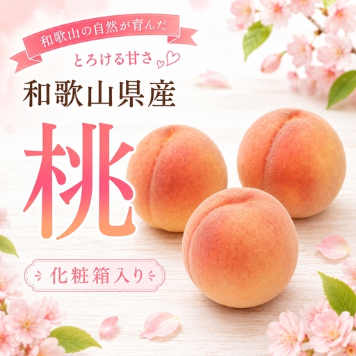 和歌山の厳選白桃 約0.75kg[白鳳・清水白桃・川中島・もも・はくとう][化粧箱入り]/ くだもの 果物 フルーツ [ikd720]
