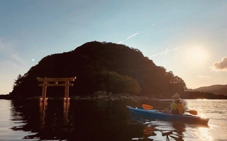 サンセットシーカヤック体験(稲積島コース)※年中開催[air104]