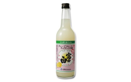 冨士白グレープフルーツチュウハイの素 600ml×1本/酎ハイ チューハイ 割材 生搾り風 果汁 [kis133]