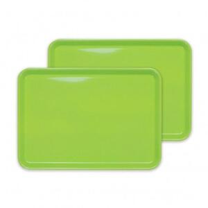 カラフルピノトレー M33cm グリーン 2枚組 タツクラフト [Tk46]