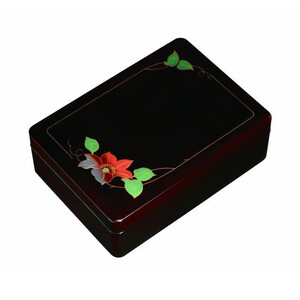 合口文庫 溜内梨子地 新鉄仙 [YG506]