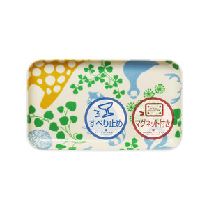 TATSU-CRAFT マグネットトレー SS 21.5cm どうぶつ すべり止め付き [Tk1054]