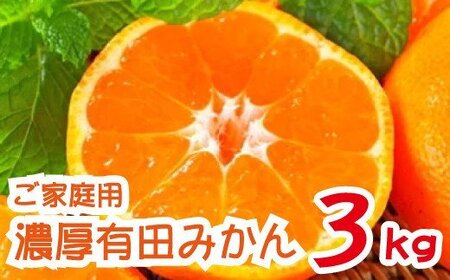 農園直送!濃厚有田みかん 約3kg[12月発送][ard002-2A-2]