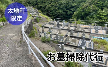 お墓掃除代行[太地町内限定]地元のお墓が気になるけど遠方にお住いの方に[stj001]