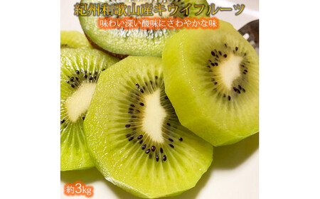 紀州かつらぎ山のキウイフルーツ約3kg ※2027年1月下旬〜2月上旬頃に順次発送予定(お届け日指定不可)[uot792]