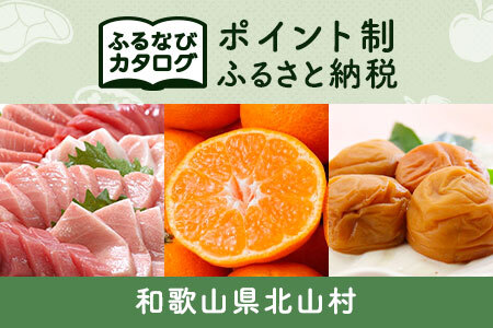[有効期限なし!後からゆっくり特産品を選べる]和歌山県北山村カタログポイント