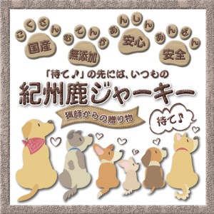 [犬猫用]紀州鹿ジャーキー 3個セット[wan001]