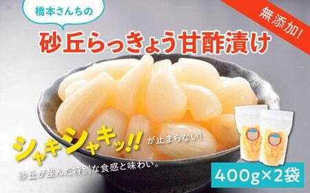 橋本さんちの砂丘らっきょう甘酢漬け 800g