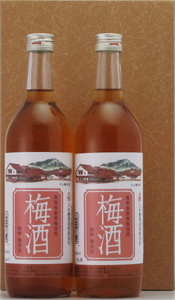 久米桜酒造 純粋梅酒2本セット UM-2