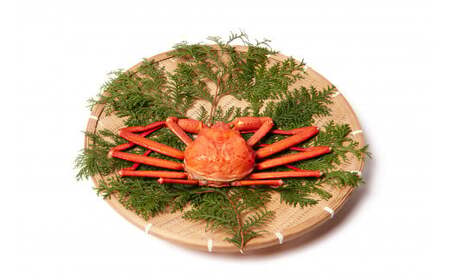 蟹屋の釜茹で紅ずわい蟹(特大)