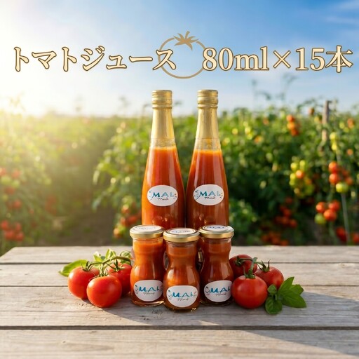 トマトジュース(80ml×15本)