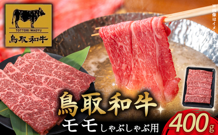 鳥取和牛モモしゃぶしゃぶ用 400g 国産鳥取和牛 鳥取県 倉吉市 13